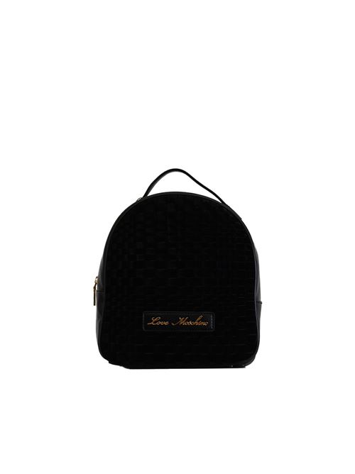 Zaino in velluto LOVE MOSCHINO | JC4133PP1LLK1.00A